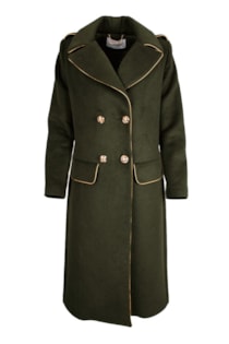 Long coat with pockets