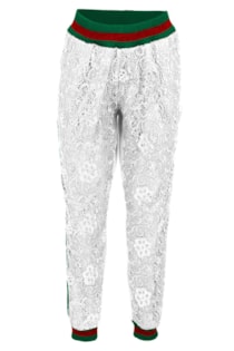 Combined pants with lace