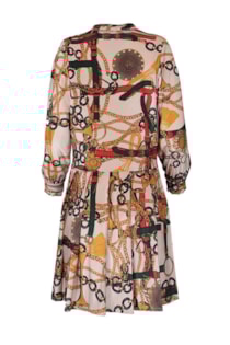 Printed short dress