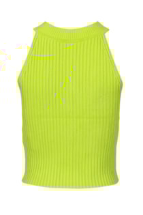 Top halter curto