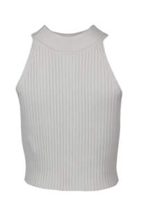 Top halter curto
