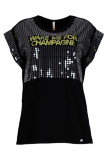 Camiseta con lentejuelas