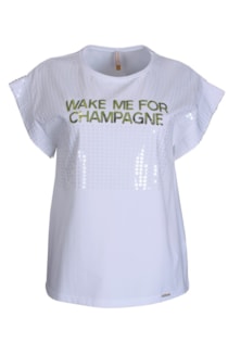 Camiseta con lentejuelas