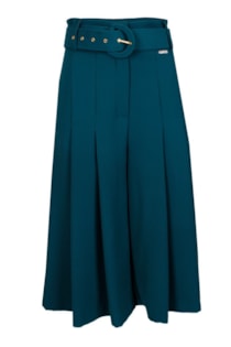 Culottes com cinto